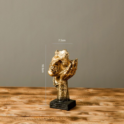Unique Monkey Figurine Sculpture with Symbolic Meaning