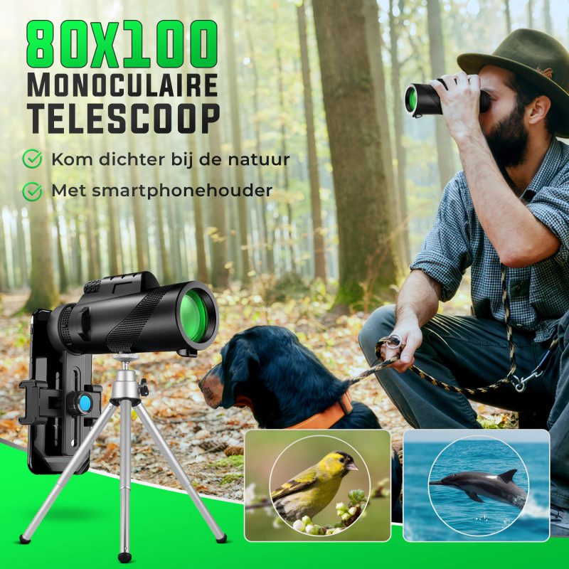 Portable High Power Monocular Telescope - Befez