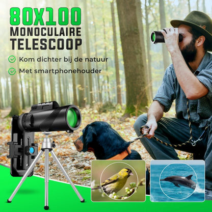 Portable High Power Monocular Telescope - Befez