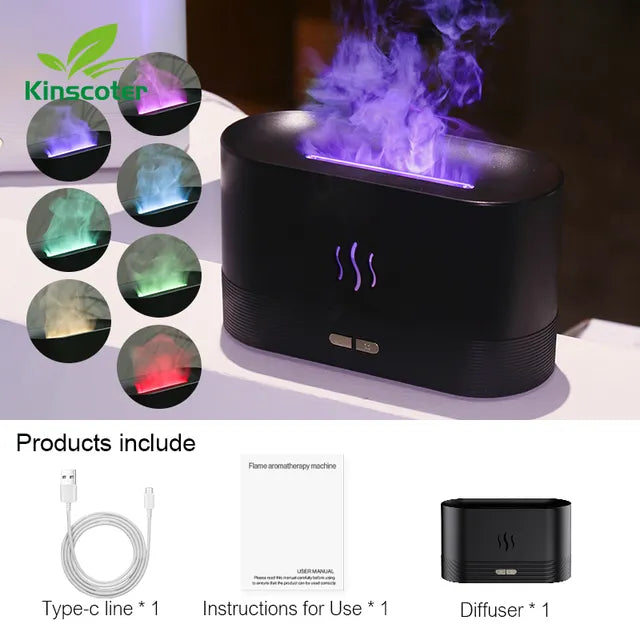 Compact Aroma Diffuser with Cool Mist Humidifier