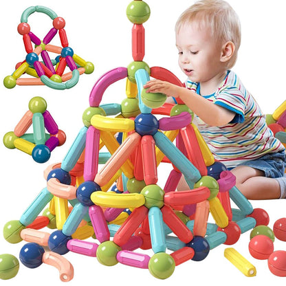 Strong Magnetic Construction Blocks