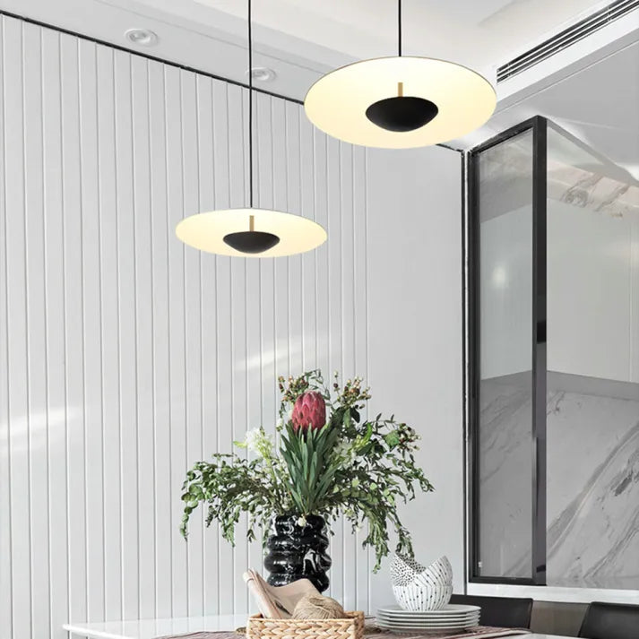 Stylish Pendant Light in 2 Tone Finish 35/45cm