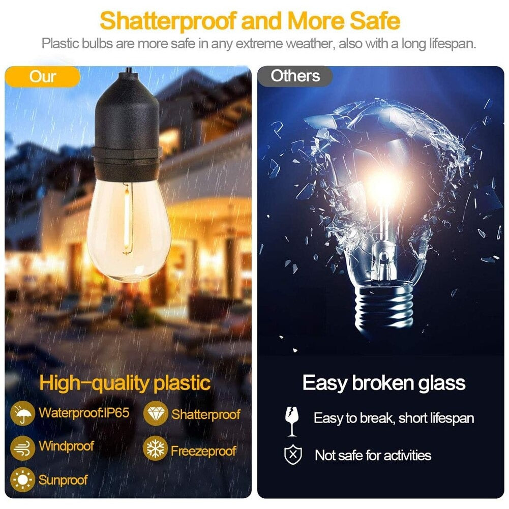 Durable Outdoor String LED Lights
