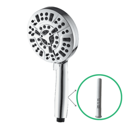 Pure Spa Showerhead with Advanced Water Filter