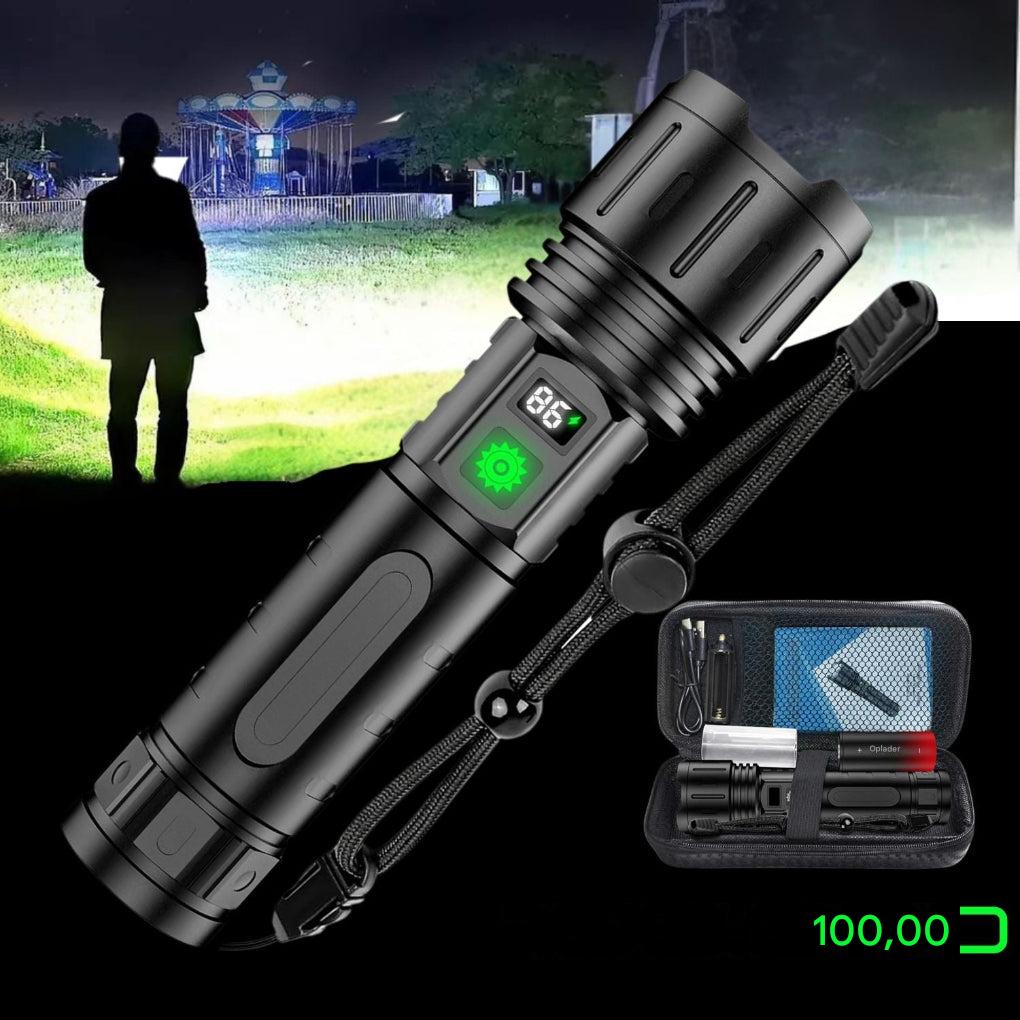 Bright Heavy Duty Rechargeable LED Flashlight
