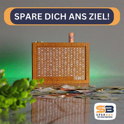Traditional Coin Saving Box with Counter