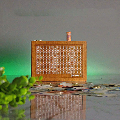 Traditional Coin Saving Box with Counter