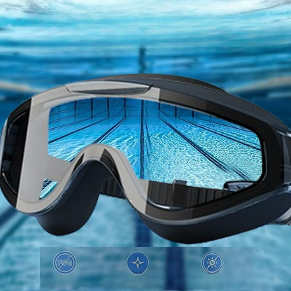 Clear Vision Adult Swim Goggles Waterproof Fog Free