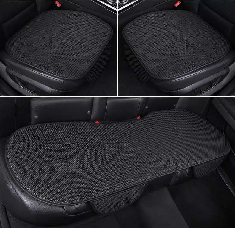 Comfortable Car Neck Pillow with Cool Silk Cover