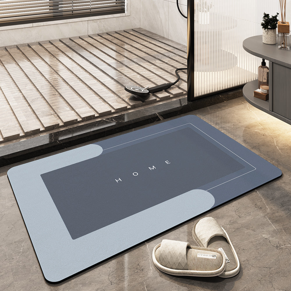 Ultra Absorbent Bathroom Floor Mat, Soft and Fast Drying