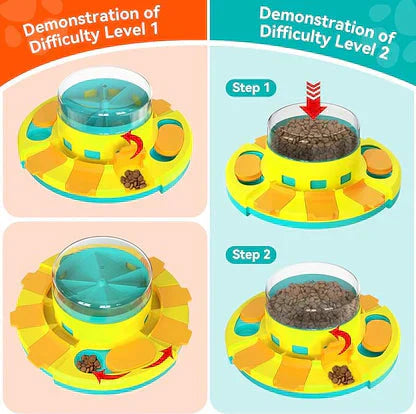 Fun Pet Food Puzzle Feeder Toy