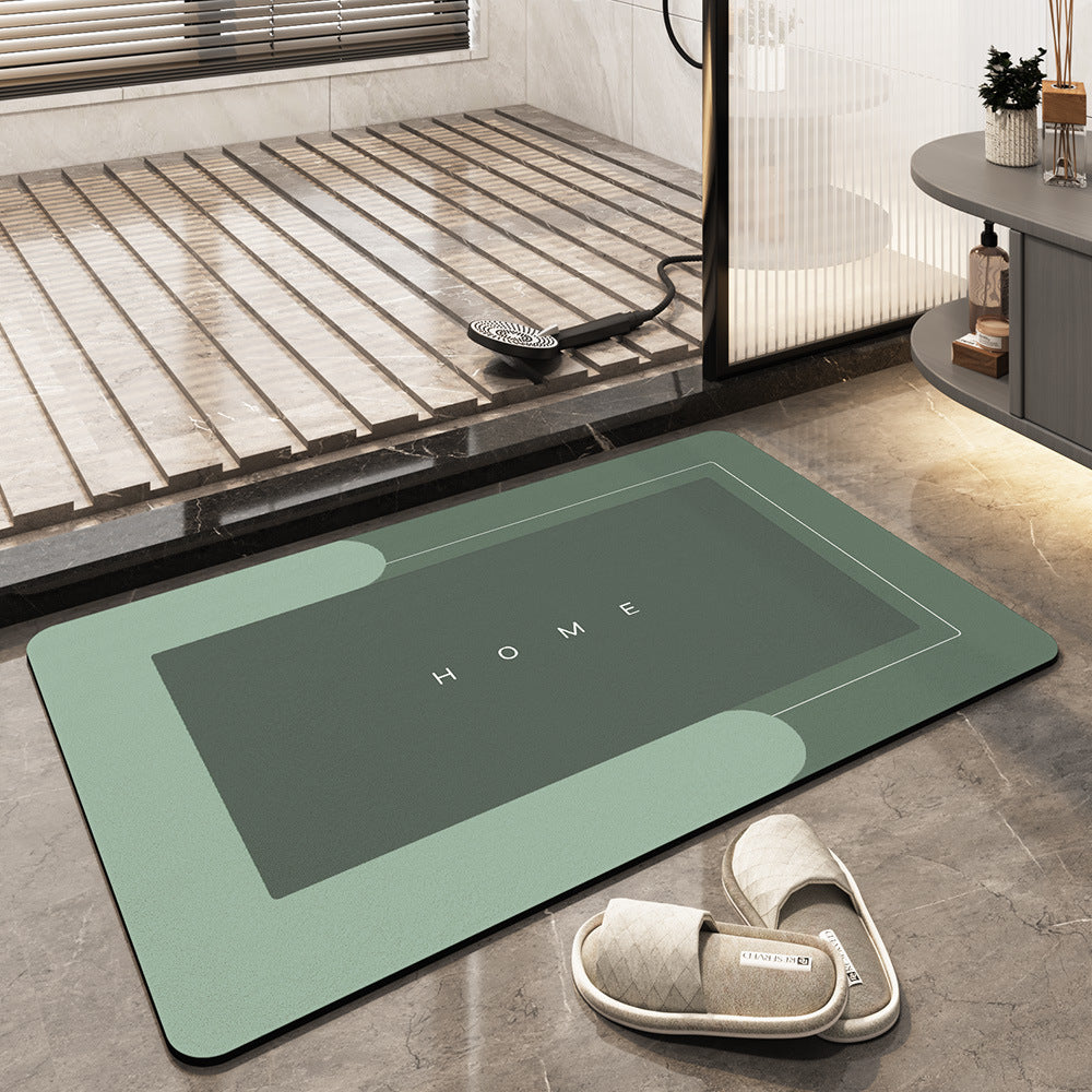 Ultra Absorbent Bathroom Floor Mat, Soft and Fast Drying