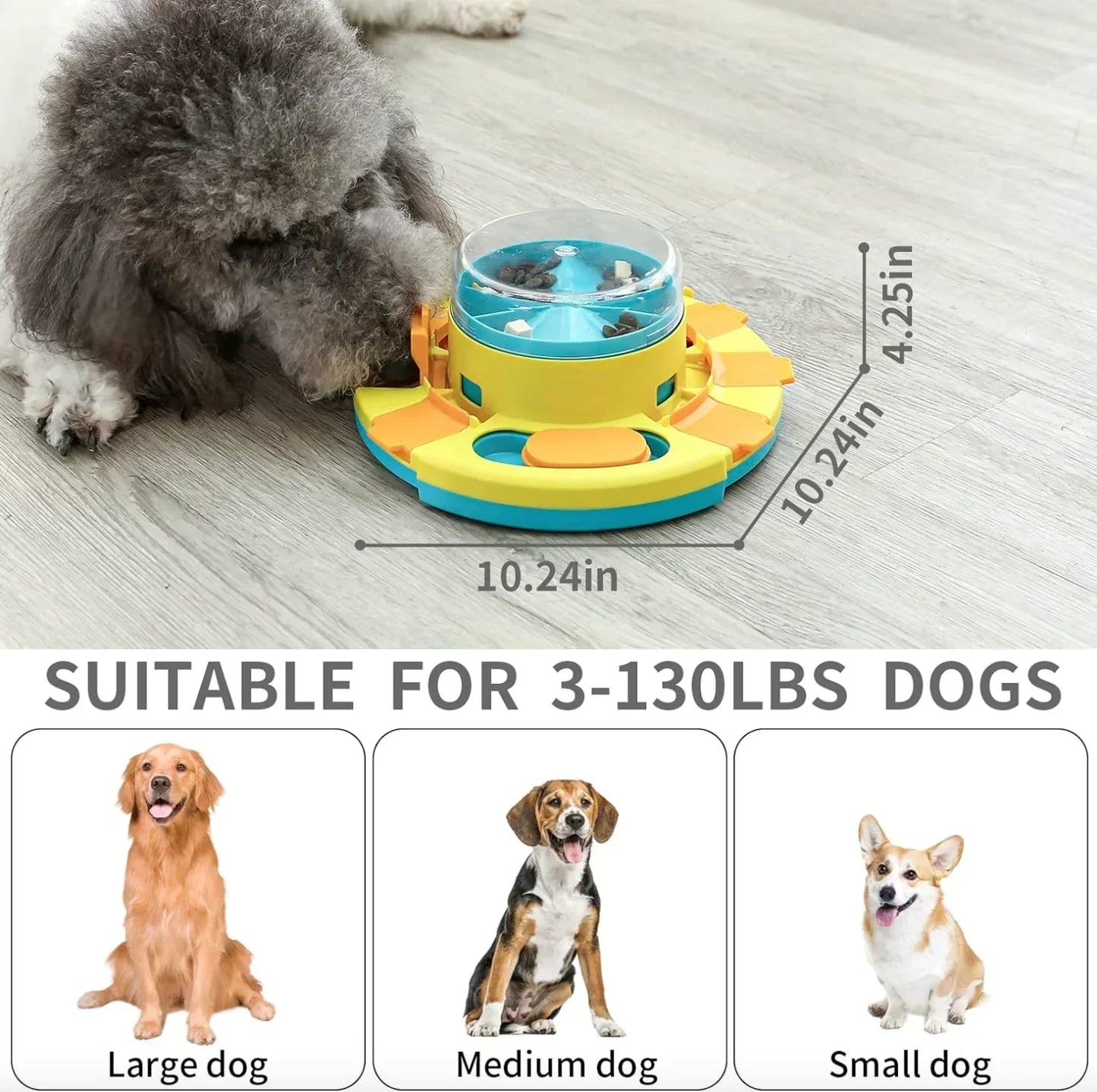 Fun Pet Food Puzzle Feeder Toy