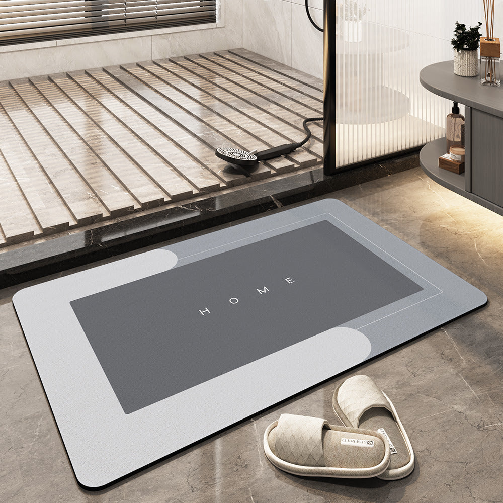 Ultra Absorbent Bathroom Floor Mat, Soft and Fast Drying