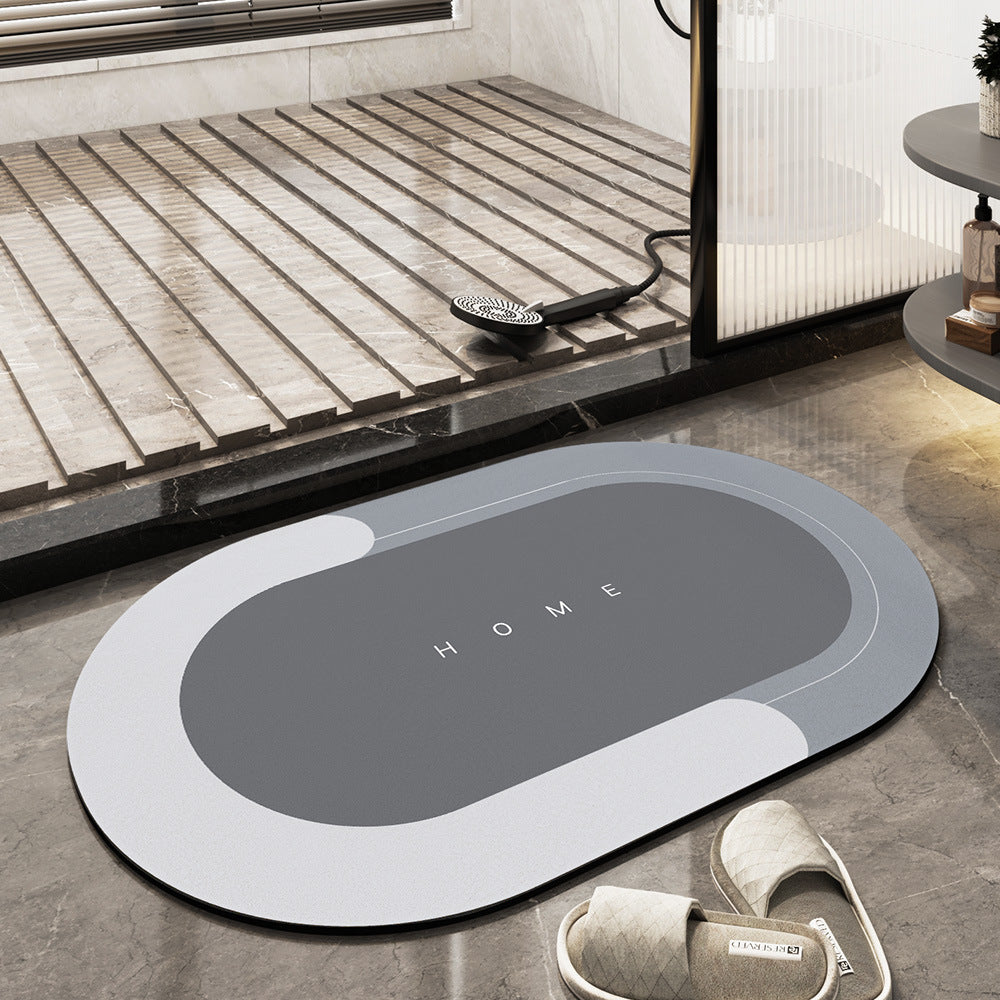 Ultra Absorbent Bathroom Floor Mat, Soft and Fast Drying