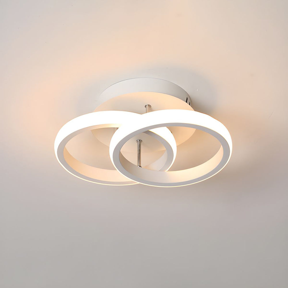 Modern Black LED Ceiling Fixture