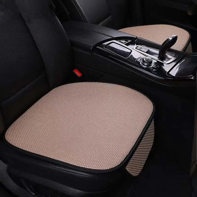 Comfortable Car Neck Pillow with Cool Silk Cover