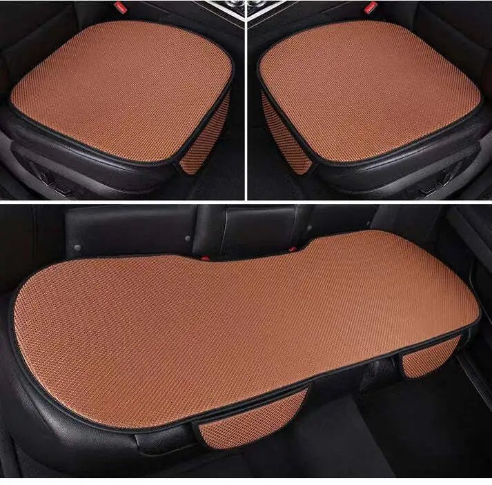 Comfortable Car Neck Pillow with Cool Silk Cover