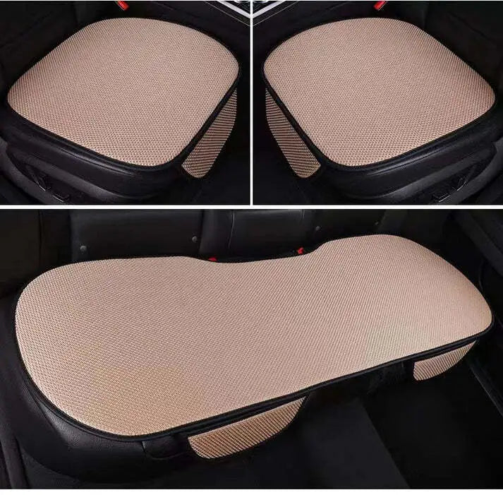Comfortable Car Neck Pillow with Cool Silk Cover