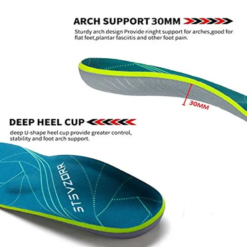 Comfortable Arch Support Orthotic Shoe Insoles