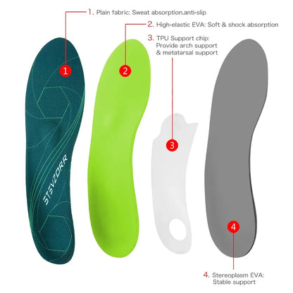 Comfortable Arch Support Orthotic Shoe Insoles