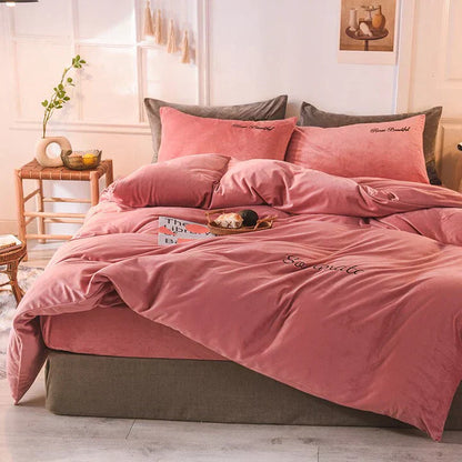 Soft Plush Duvet Cover for Warm Sleep