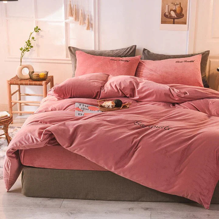 Soft Plush Duvet Cover for Warm Sleep