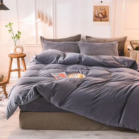 Soft Plush Duvet Cover for Cozy Bedroom Sleep - Befez