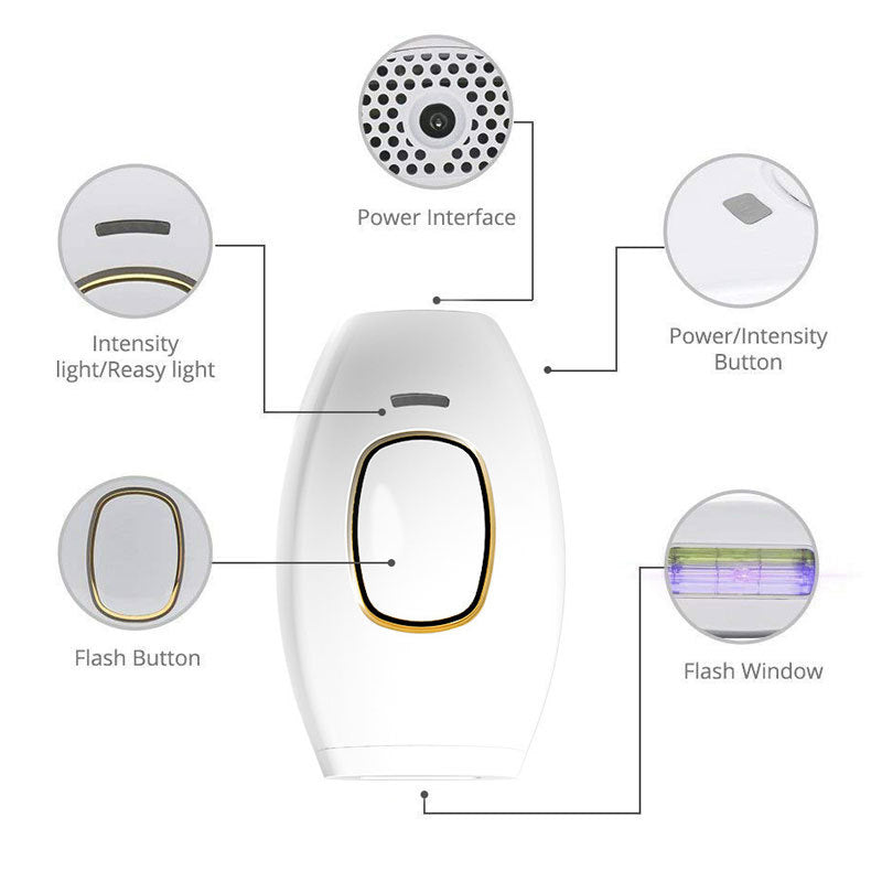 Permanent Home IPL Laser Hair Remover Device