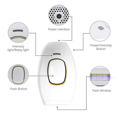 Permanent Home IPL Laser Hair Remover Device