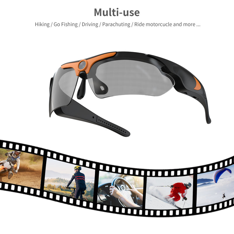 Smart Camera Shades With HD Video Recording