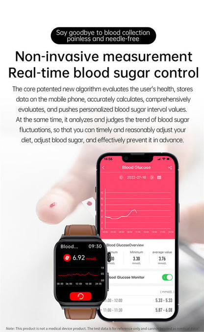 Accurate Blood Sugar Smartwatch Monitor