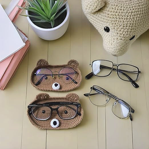 Cute Bunny Glasses Stand Holder