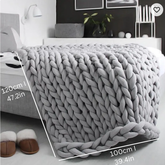 Soft Weighted Cotton Throw Blanket - Befez