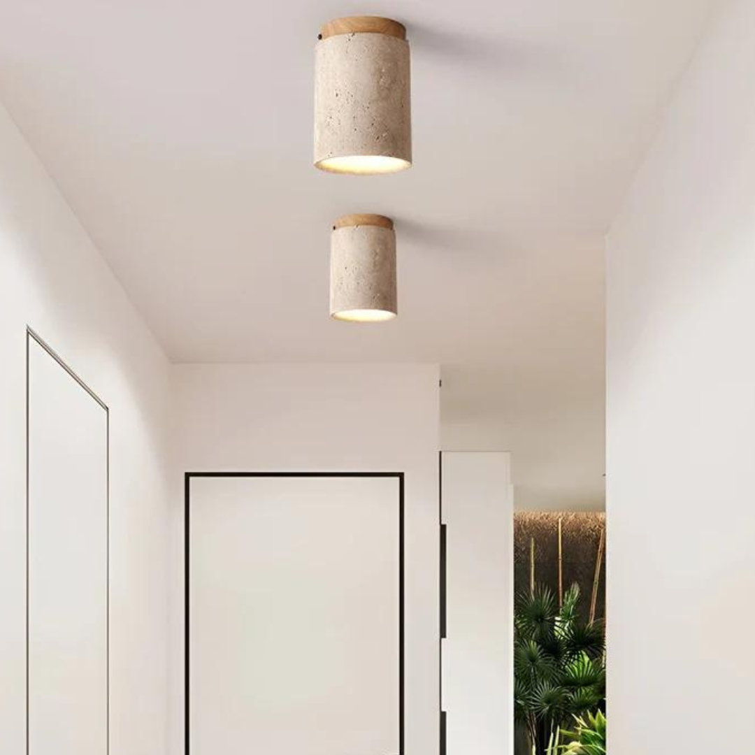 Stylish Asian Inspired Round Ceiling Light