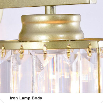 Elegant Glass Wall Lamp with Modern LED Lighting
