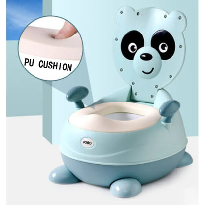 Cute Panda Baby Potty Chair with Soft Seat