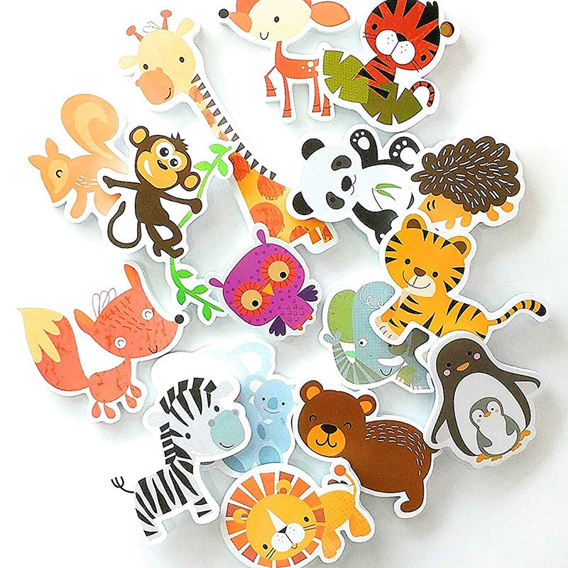 Colorful Animal Bath Toys for Kids Learning Fun