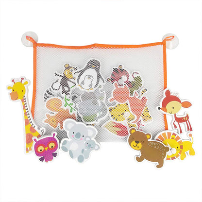 Colorful Animal Bath Toys for Kids Learning Fun