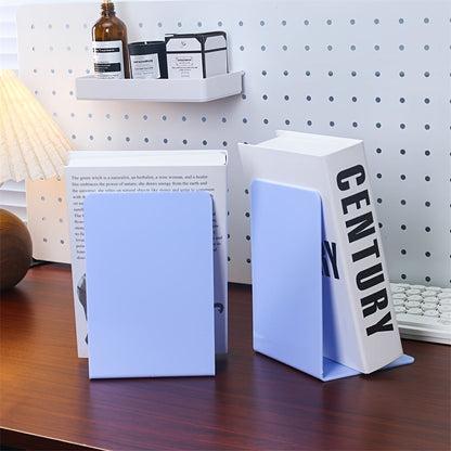 Transparent Acrylic Book Ends Set of 2