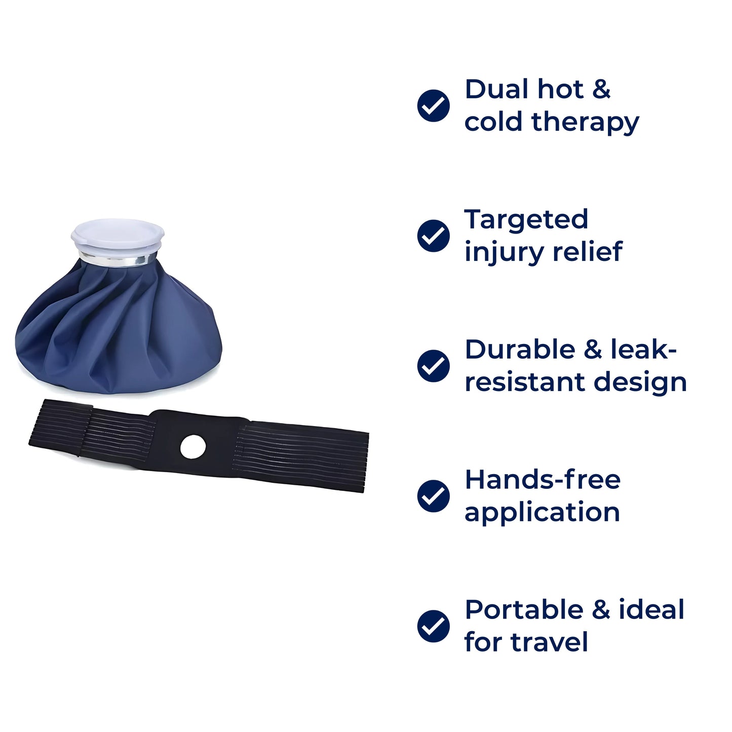 Cold & Hot Therapy Reusable Ice Pack Wrap