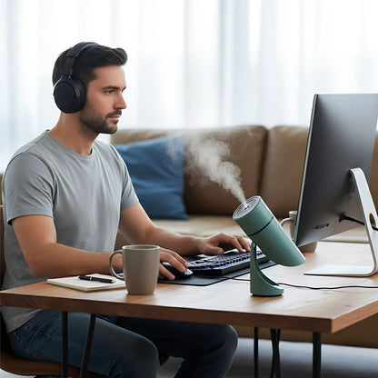 Silent 90° Tilt Air Purifier for Home or Office Use