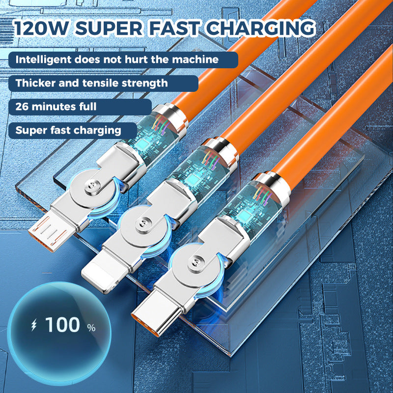 Flexible 360 Degree Elbow USB Cable