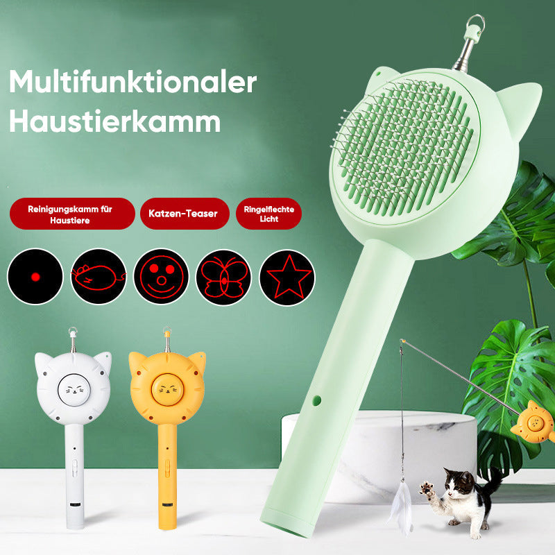 Portable Pet Grooming Cat Brush