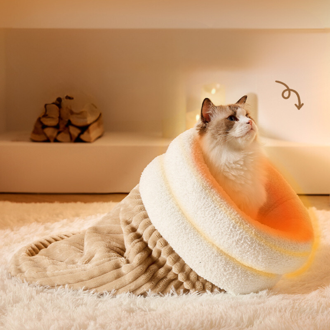 Soft Kitty Sleeping Bag Pet Bed