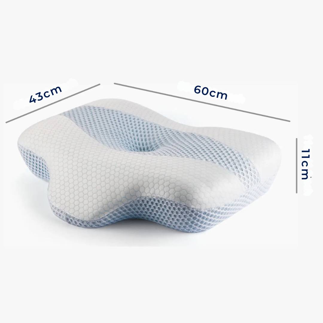 Contour Neck Support Cooling Memory Foam Pillow