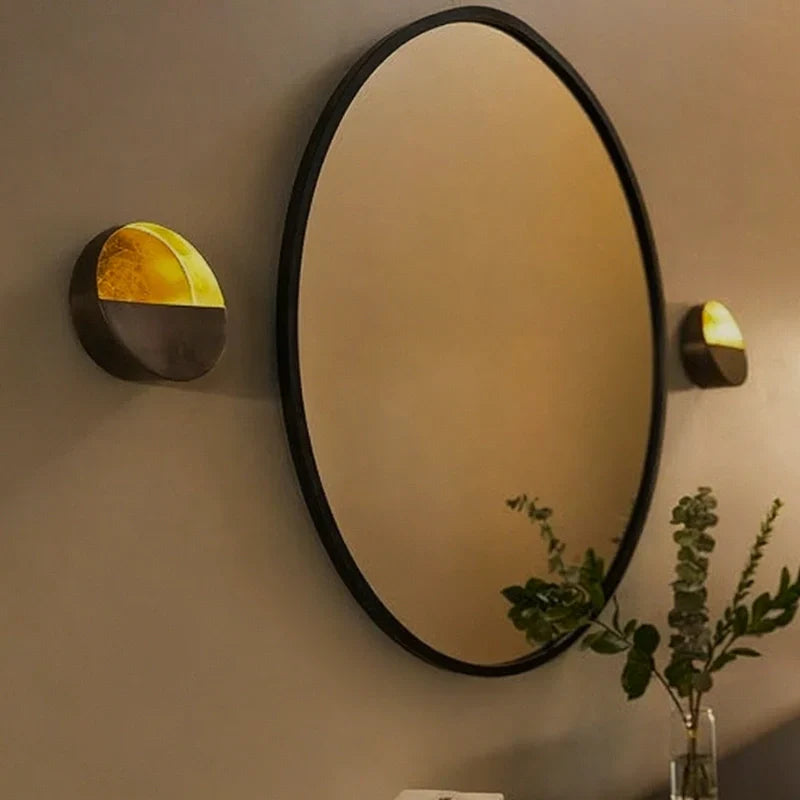 Simple Metal Candle Wall Sconce