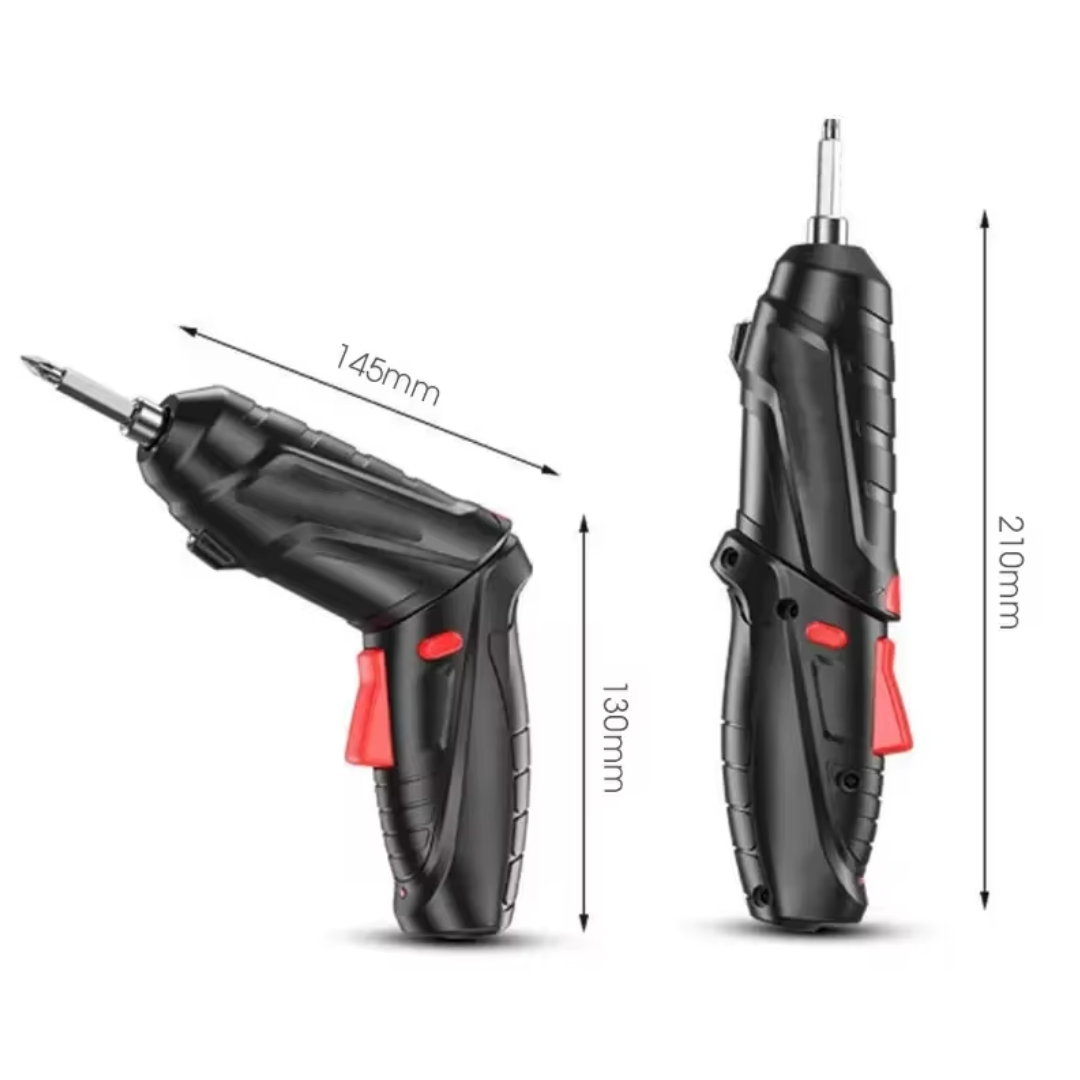 Portable Cordless Screwdriver - Compact Tool, Strong Power