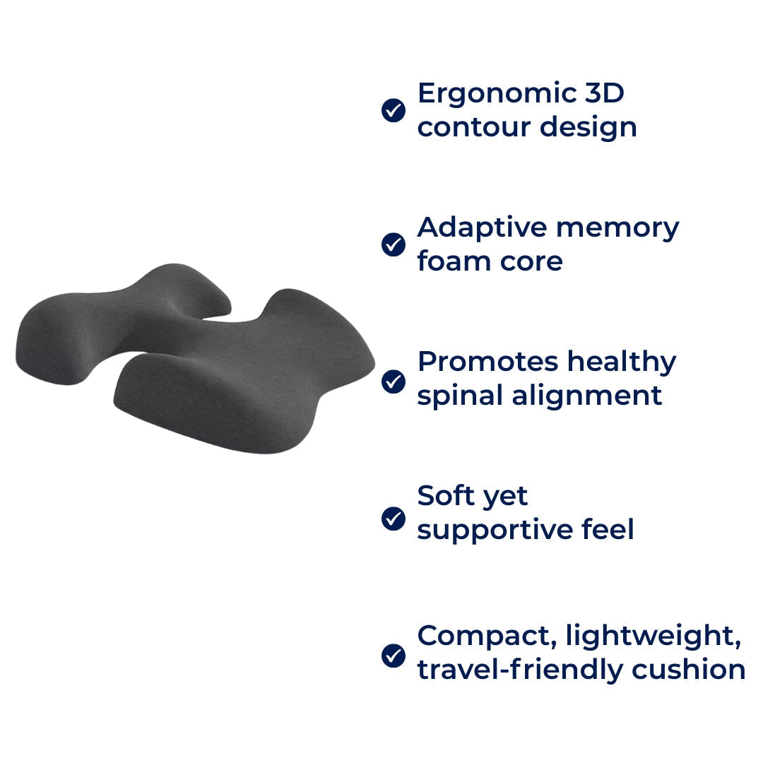Contouring Support Cushion for Back Pain Relief