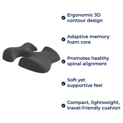 Contouring Support Cushion for Back Pain Relief